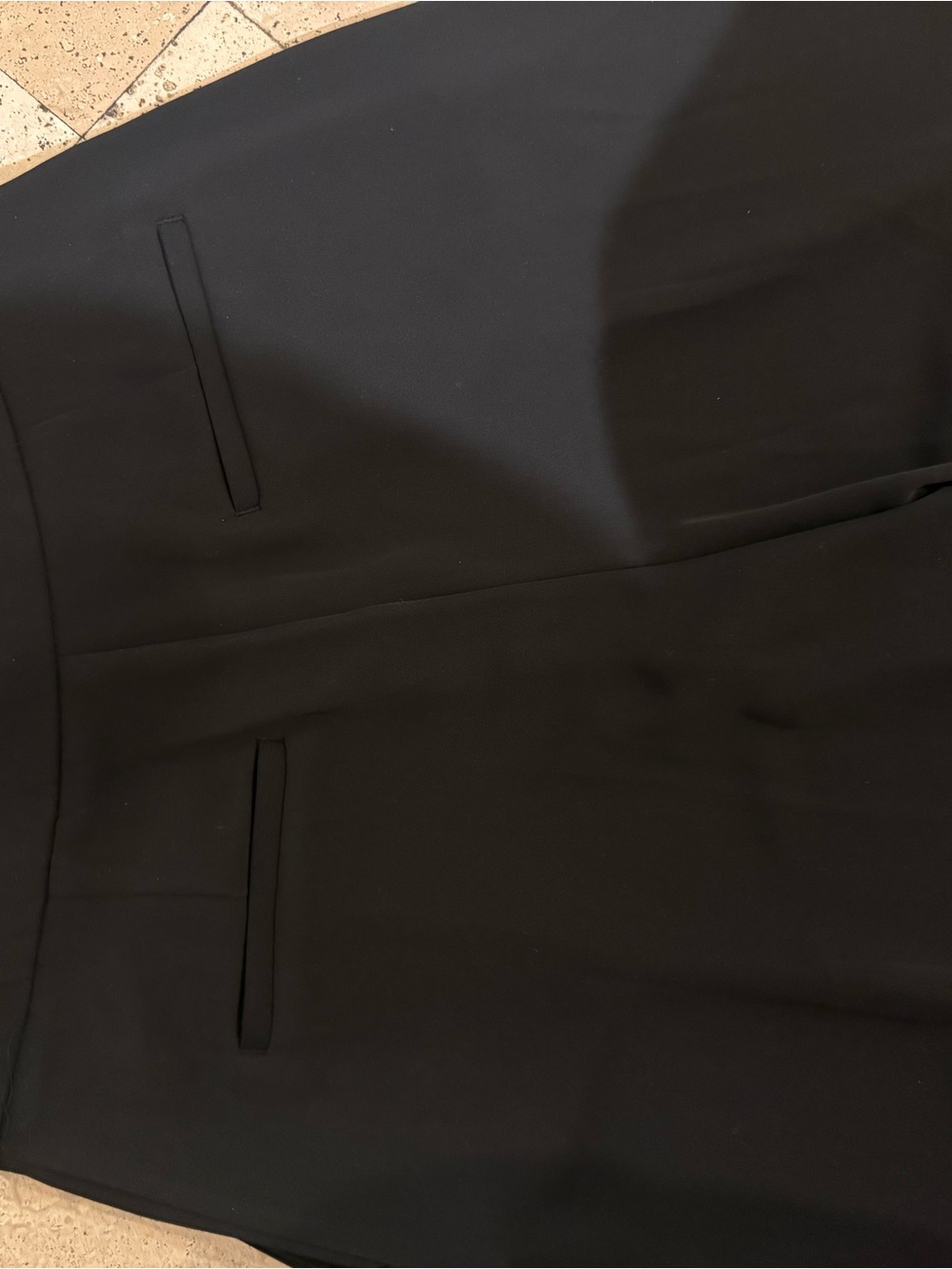 NWT Zara Gold Button Palazzo Pants - Picture 4 of 5